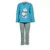 Woody Panda Meisjes Pyjama - Turquoise