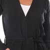 Lords & Lilies Dames Cardigan - anthracite melange