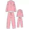 lordsxlilies Dames Pyjama - candy pink