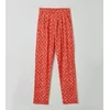 Lords x Lilies Dames Pyjama - rood stripjes