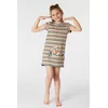 Woody Mandril Meisjes Nachtkleed - s stripe mandril striped