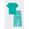 lordsxlilies Dames Pyjama - groen