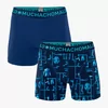 Muchachomalo Men Shorts Kitt 2P - Print/Blue