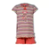 Woody Stokstaartje Meisjes Pyjama - multicolor Stokstaartje gestreept