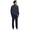 Schiesser Pyjama lang - donkerblauw