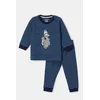 Woody Kalkoen Unisex Pyjama - blauwe streep