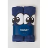 Woody Handdoek & Washand 2P - donkerblauw