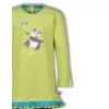 Woody Panda Meisjes Pyjama - limegroen