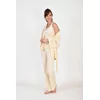 Lords & Lilies Dames 3-delige Homewear - off- white