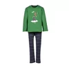 Woody Berggeit Heren Pyjama - forest green
