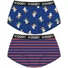 Woody Meisjes Short 2P - AOP 1 + stripe girls
