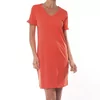 Cyell Solids Nachtkleed - Coral Red