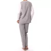 Pluto Faline Pyjama - Grey/Ivory