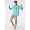Woody Mandril Heren Pyjama - canton