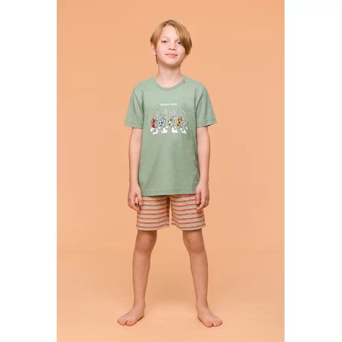 Woody Lieveheersbeestje Jongens Pyjama - Groen