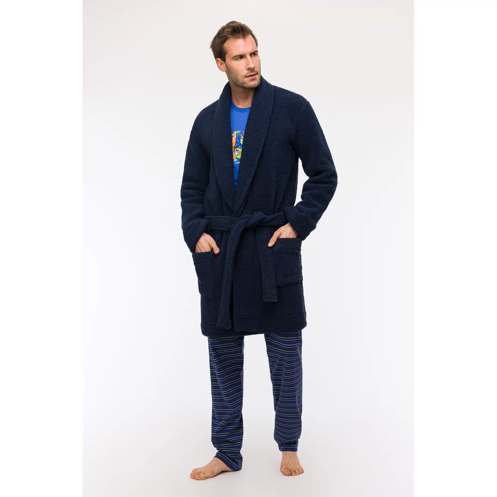 Woody Heren Kamerjas Kort - Black iris