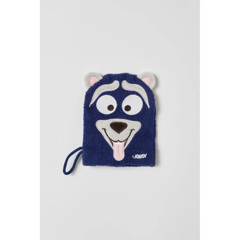 Woody Wasbeer Washandje - theme raccoon