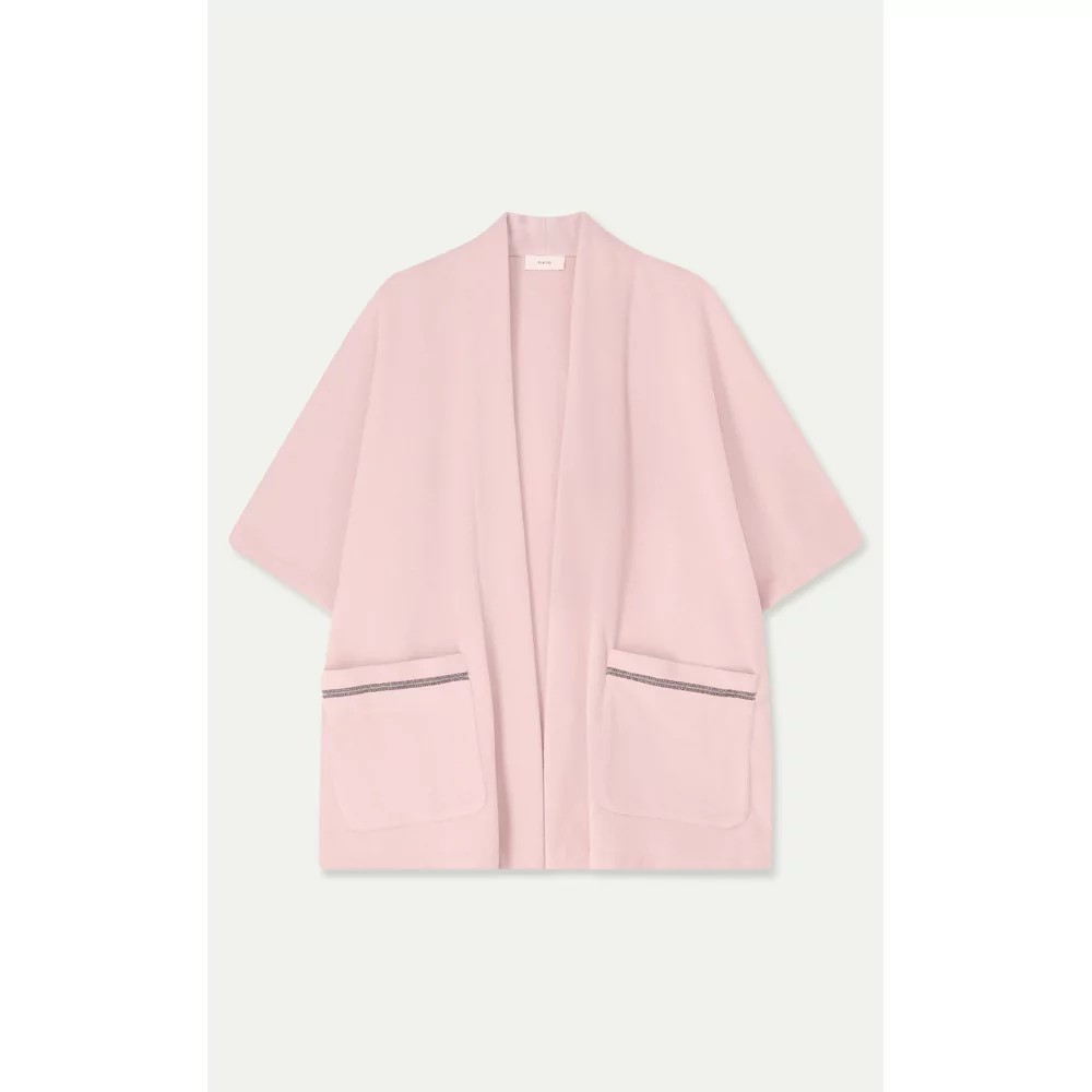 Pluto Jacinta Dames Poncho - dusty pink