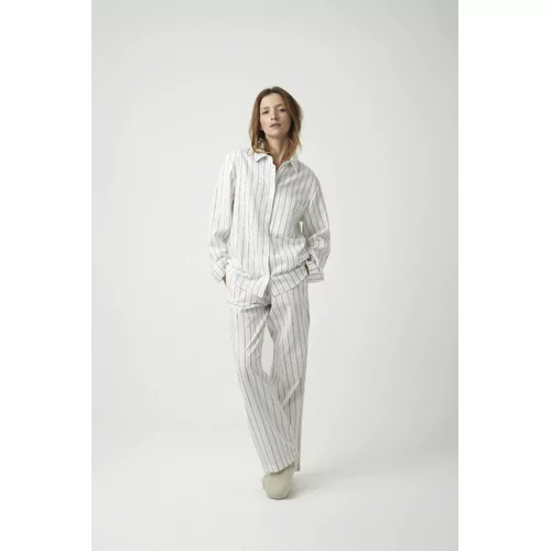 Pluto Hazel Dames Pyjama - Blue Pin Stripe