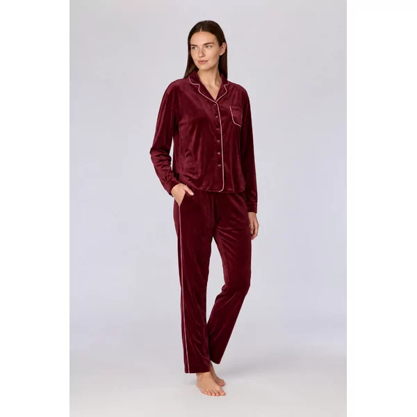 Woody Dames Pyjama - Bordeaux