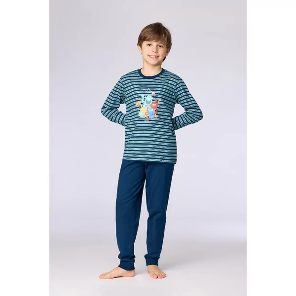 Woody Alien Jongens Pyjama - Blauwe Streep
