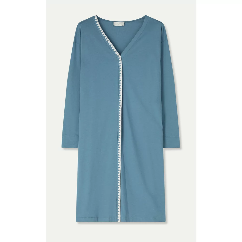 Pluto Katie Dames Nachtkleed - Smokey Blue