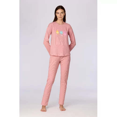 Woody Alien Dames Pyjama - multicolor streep
