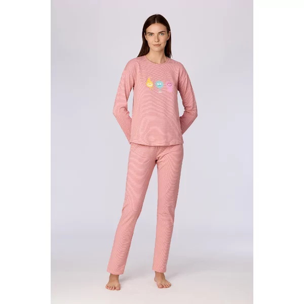 Woody Alien Dames Pyjama - multicolor streep