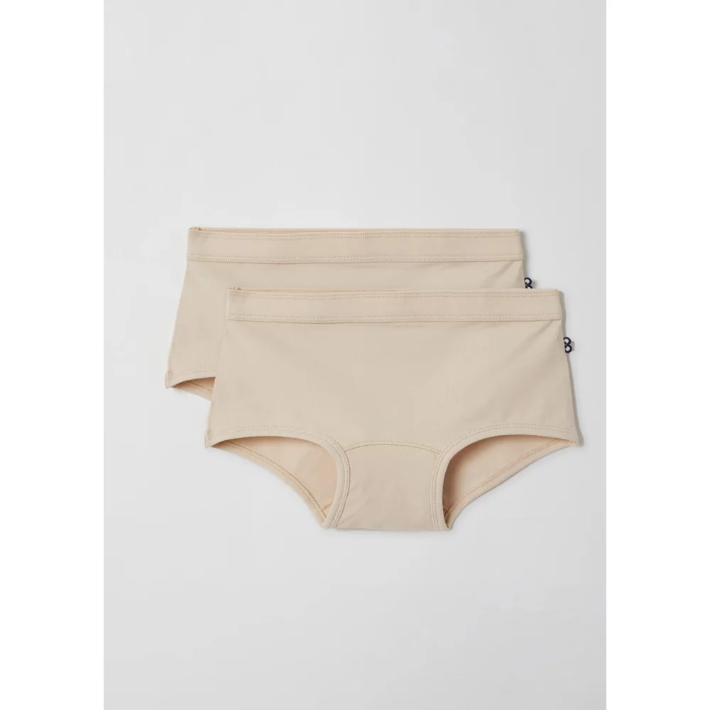 Woody Meisjes Short 2P - beige nude