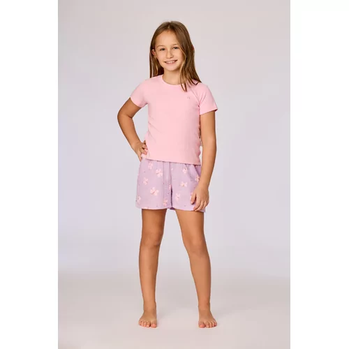 Woody Meisjes Pyjama - lichtroze