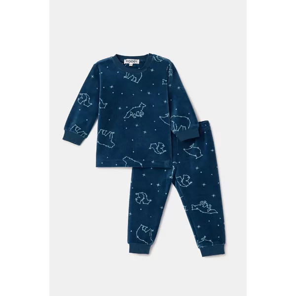 Woody Jongens Pyjama - galaxy print