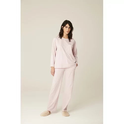 Pluto Kalinka Dames Pyjama - dusty pink