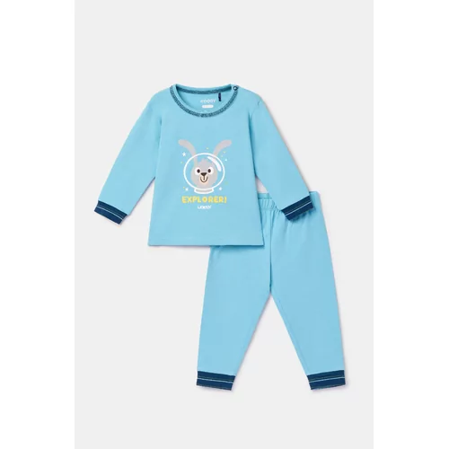 Woody Konijn Jongens Pyjama - Blauw