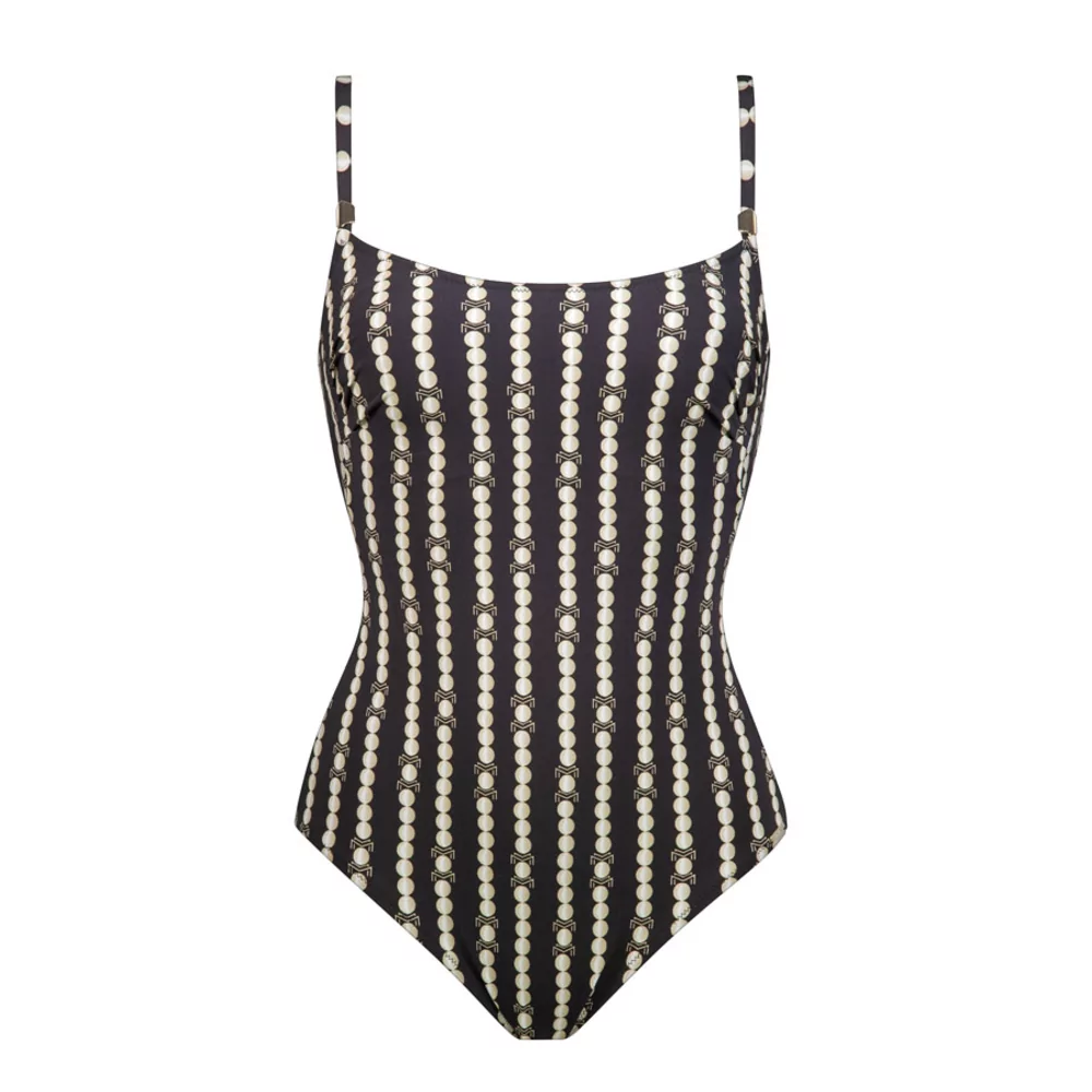 Maryan Mehlhorn Catena Badpak - Black-champagne