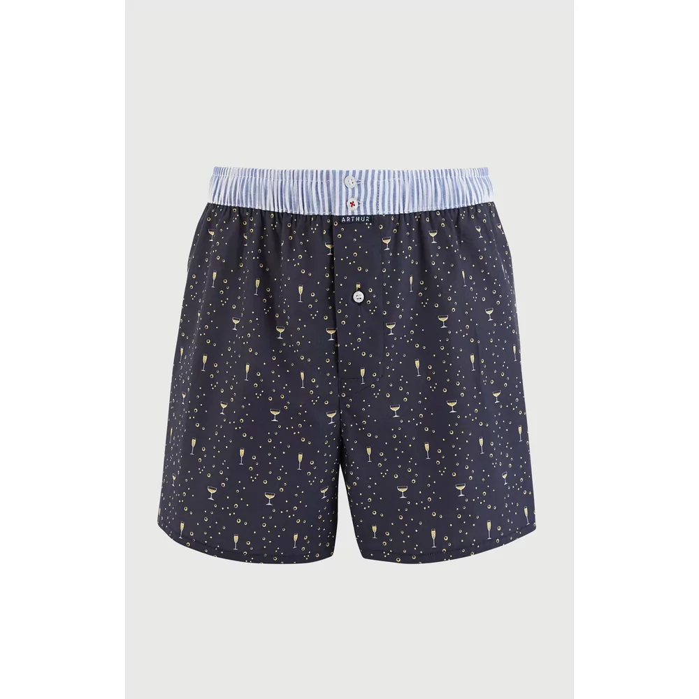 Arthur Boxer Club Homme Champagne - marine