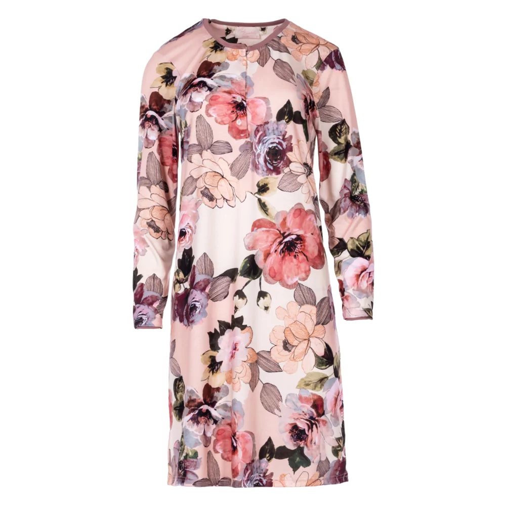Pink Label Romantic Flower Nachtkleed - Type