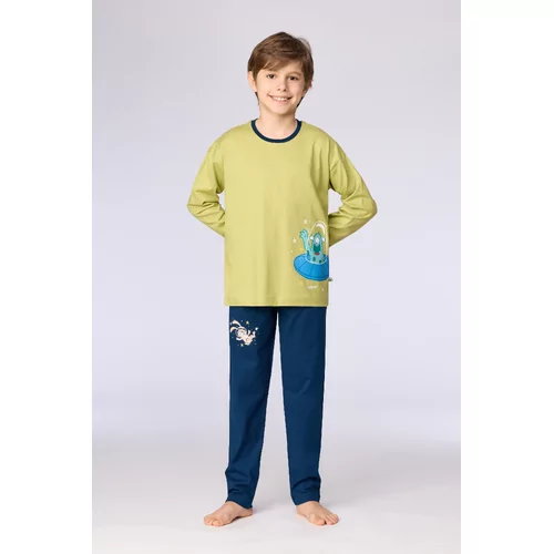 Woody Alien Jongens Pyjama - Groen
