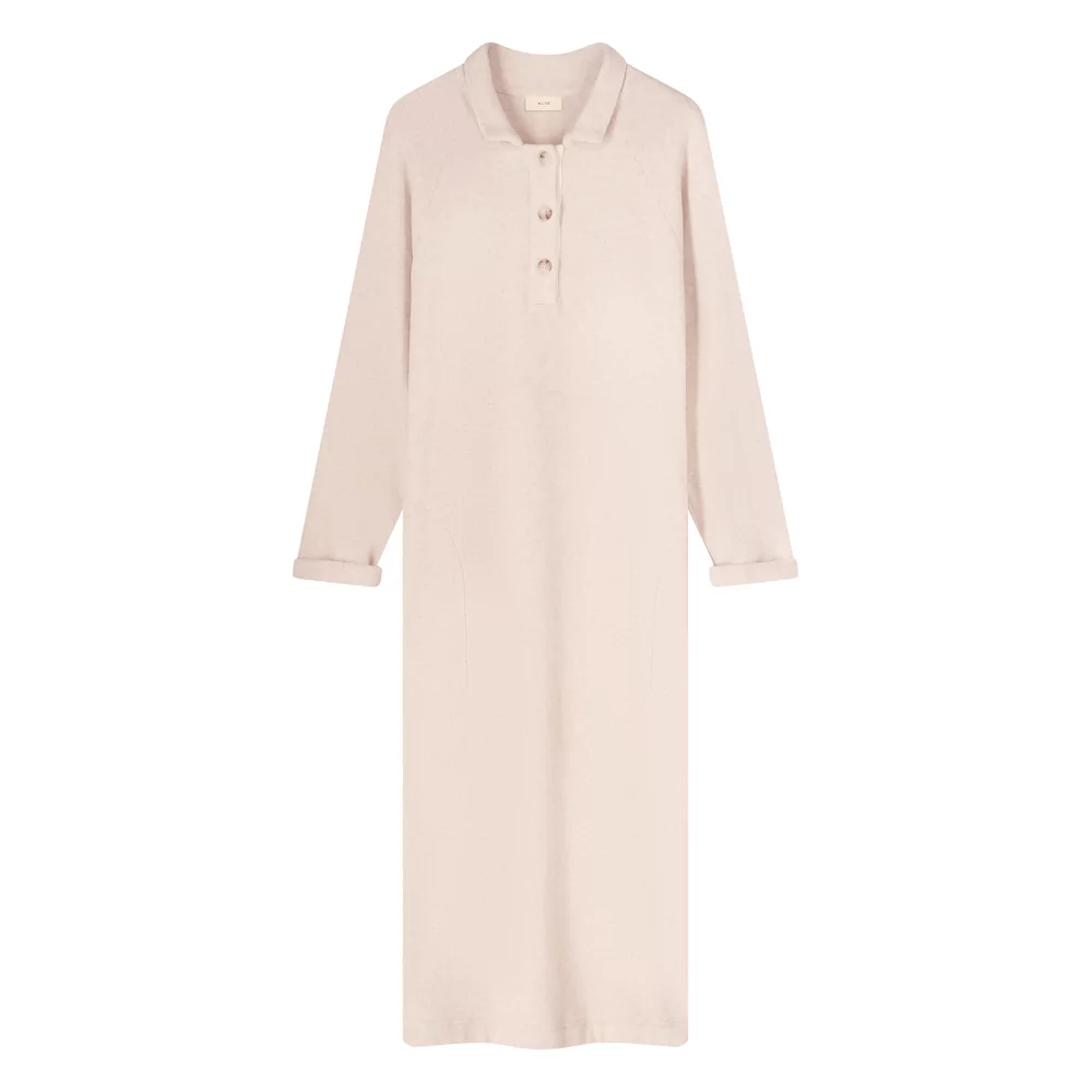 Pluto Gerina Homewear Kleed - Beige Chine