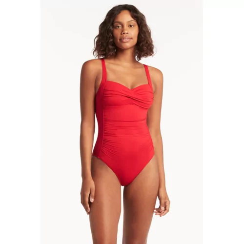 Sea Level Essentials Dames Badpak - RED