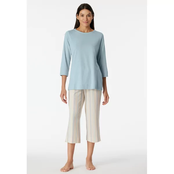 Schiesser Dames Pyjama - bluebird