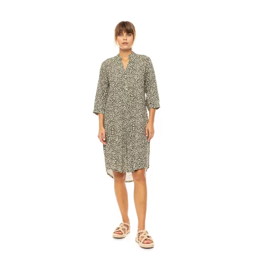 Pink Label Beach Kleed - Ditsy Green