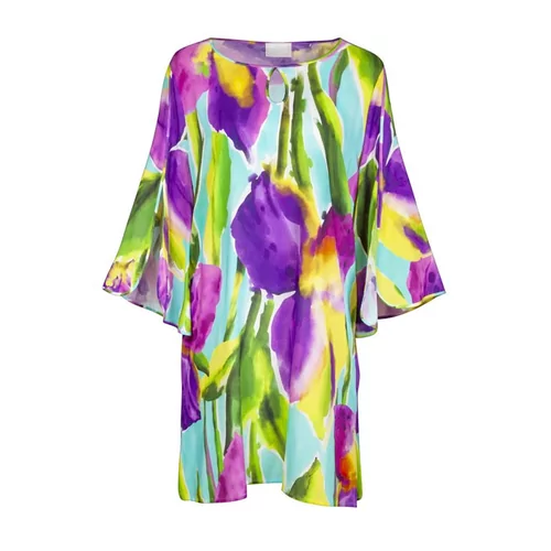 Charmline Summer Aquarelle Kleed - aqua-iris