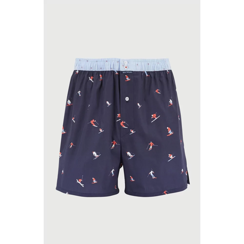 Arthur Boxer Club Homme Skieurs - marine