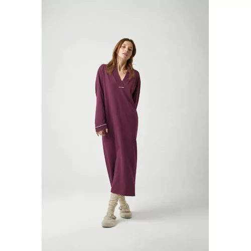 Pluto Jamina Dames Nachtkleed - Intense Wine