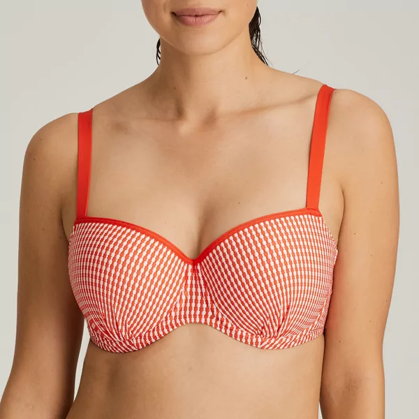 Prima Donna Swim Atlas Bikini Top - red pepper