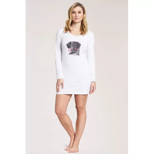 Rösch Dog Nachtkleed - White