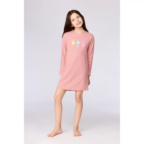 Woody Alien Meisjes Nachtkleed - multicolor streep