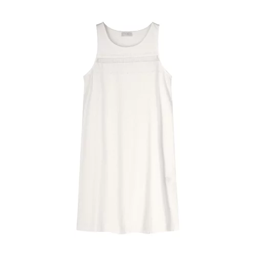 Pluto Abena Dames Nachtkleed - IVORY/IVORY