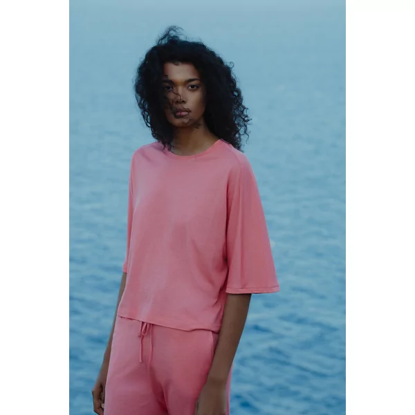 Pluto Avina Dames Pyjama - Coral Pink