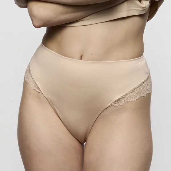 Marie Jo Soft Studio Lace String - caffé latte